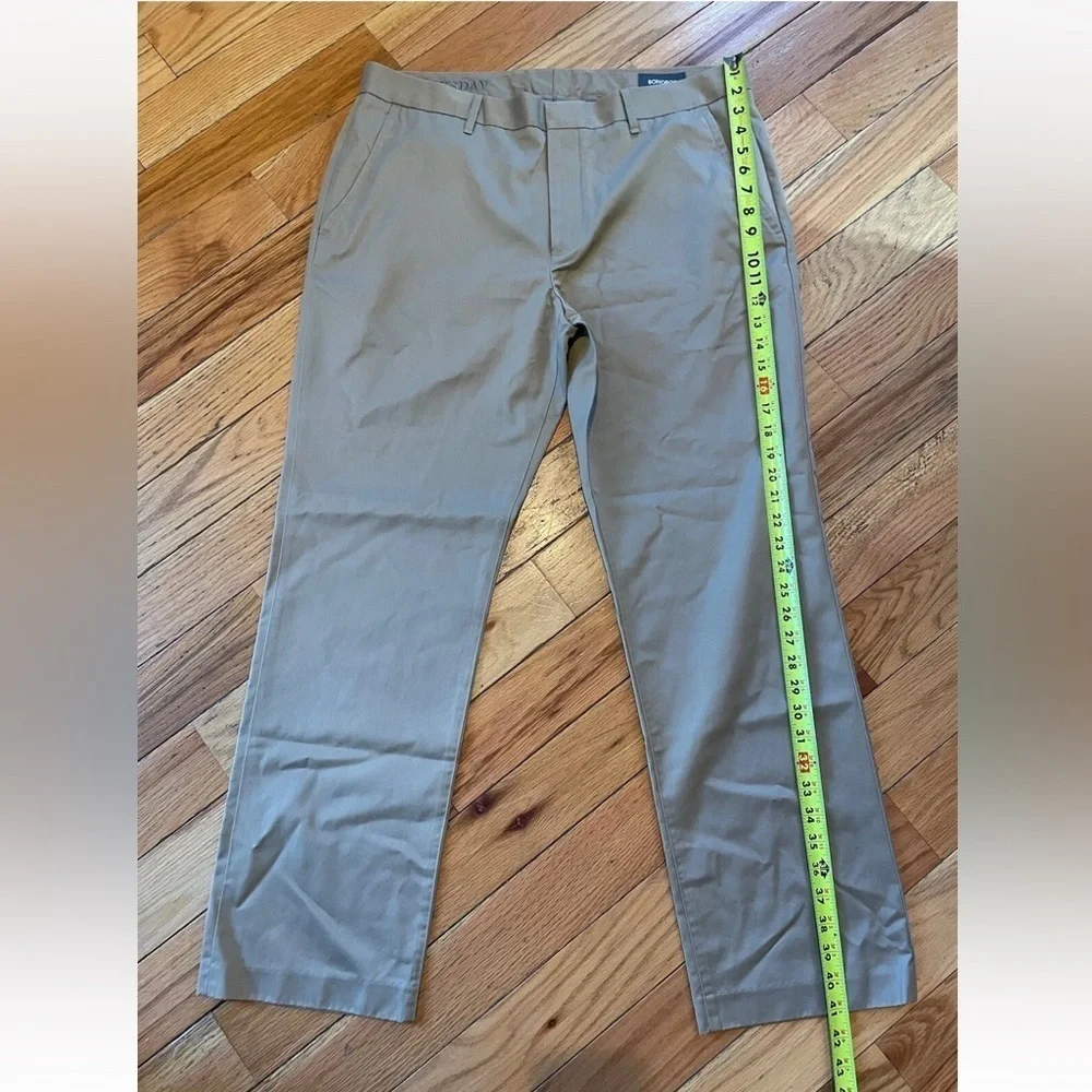 Bonobos Wednesday Chino Pants Mens Size 36x30 Beige Khaki Straight Leg Fit EUC